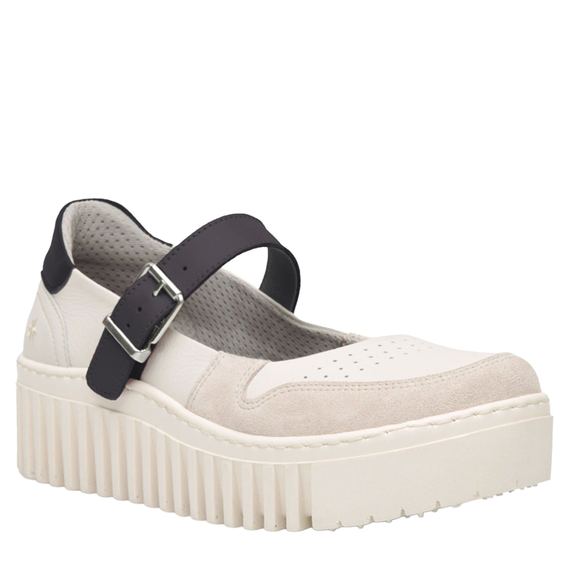 ART Mary Jean BRIGHTON Nappa Cream-Black-ART®-VIALESCARPE