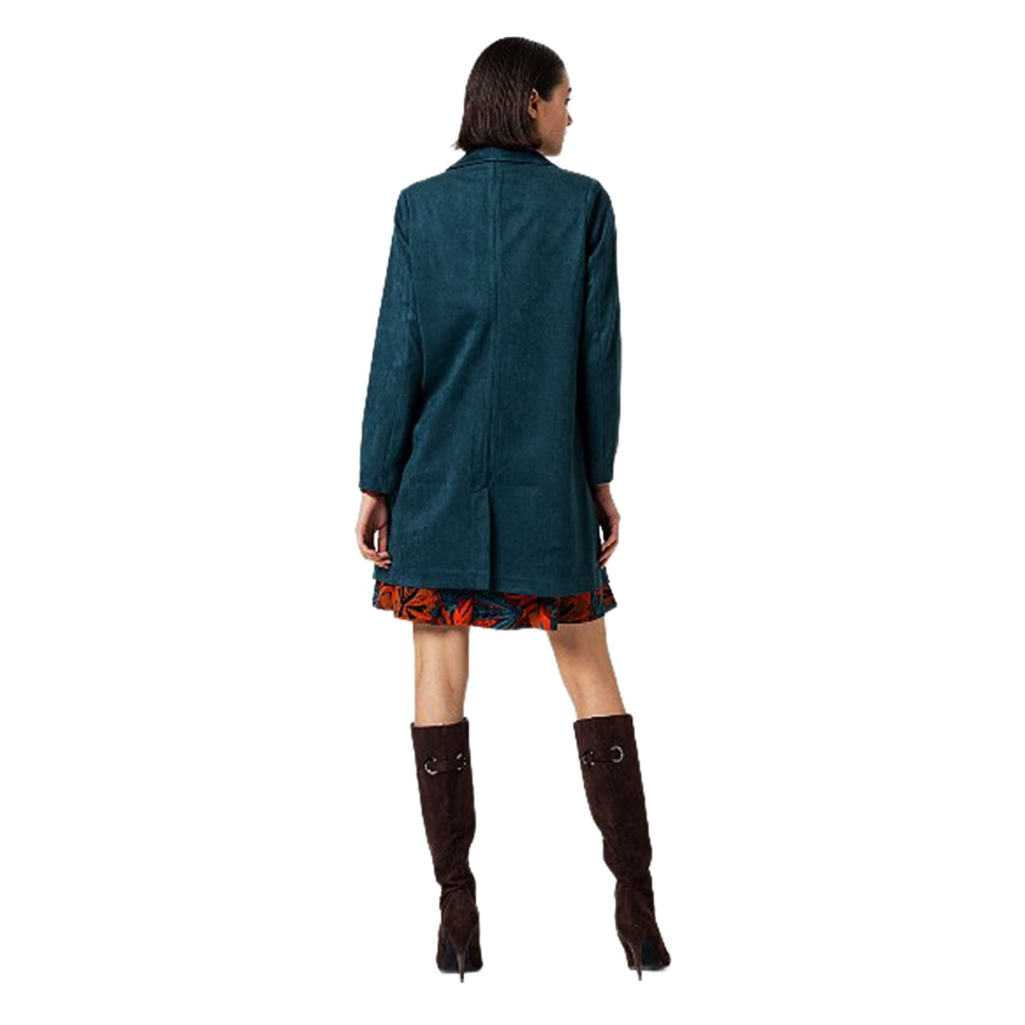 SURKANA - Cappotto oversize effetto velluto-SURKANA-VIALESCARPE