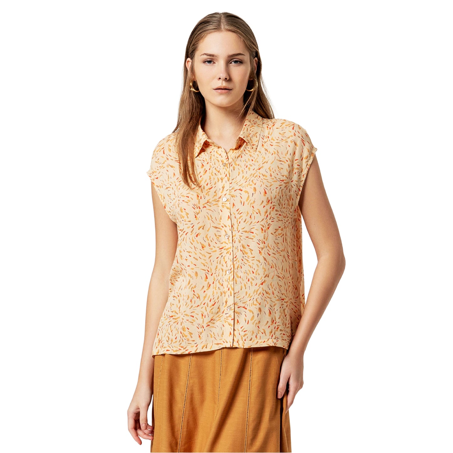 SURKANA Camicia senza maniche Sabbia-SURKANA-VIALESCARPE