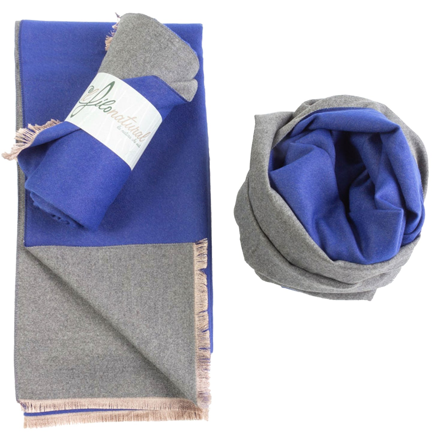 Scialle Pashmina Stola Double Face