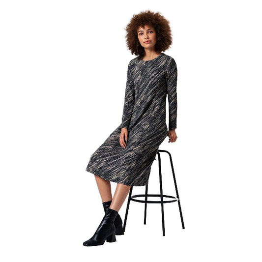 SURKANA - Vestito midi con scollo a barca-SURKANA-VIALESCARPE