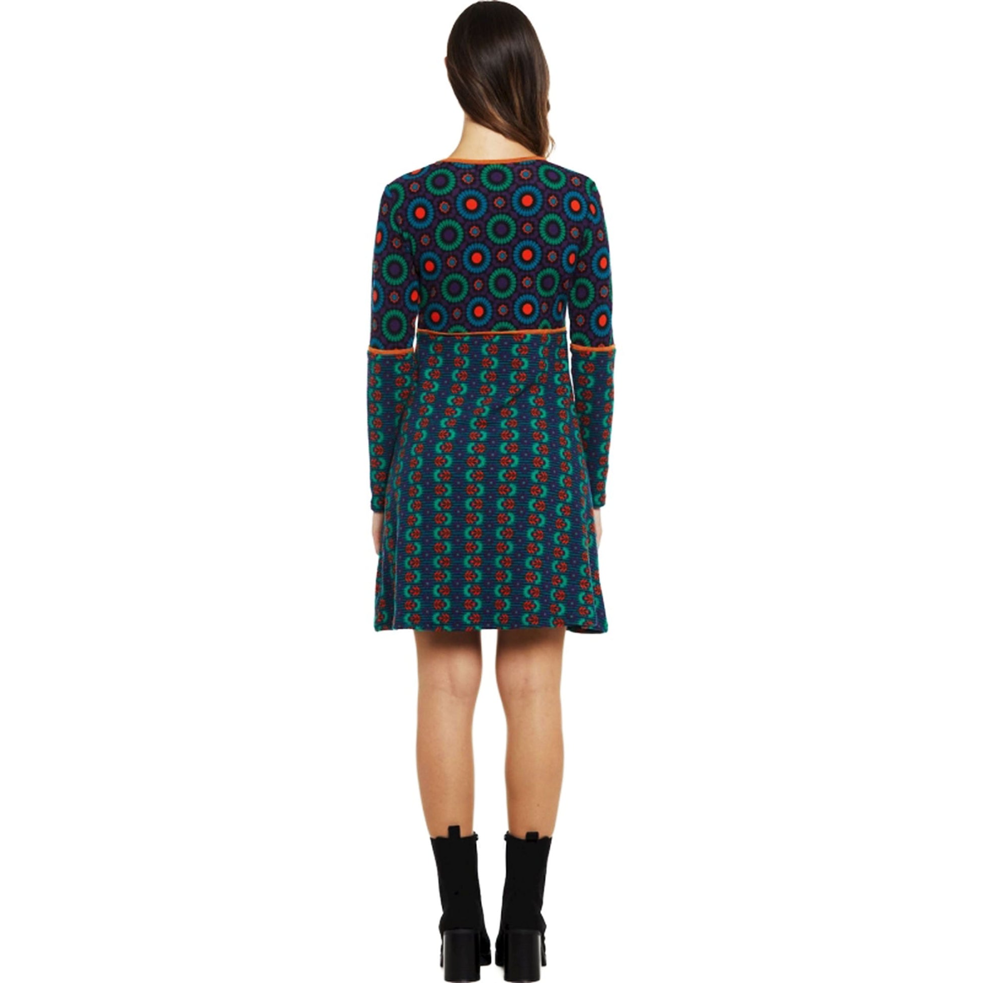 BABA Design - Abito corto jersey scollo a goccia-Baba design-VIALESCARPE