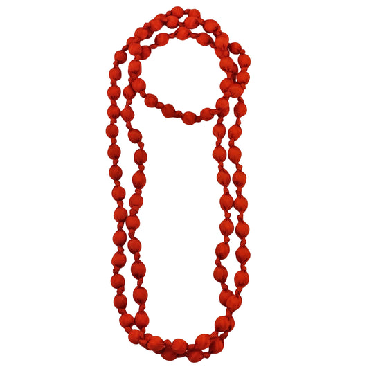 LOOM - Collana Doan Nodi Seta Ruggine