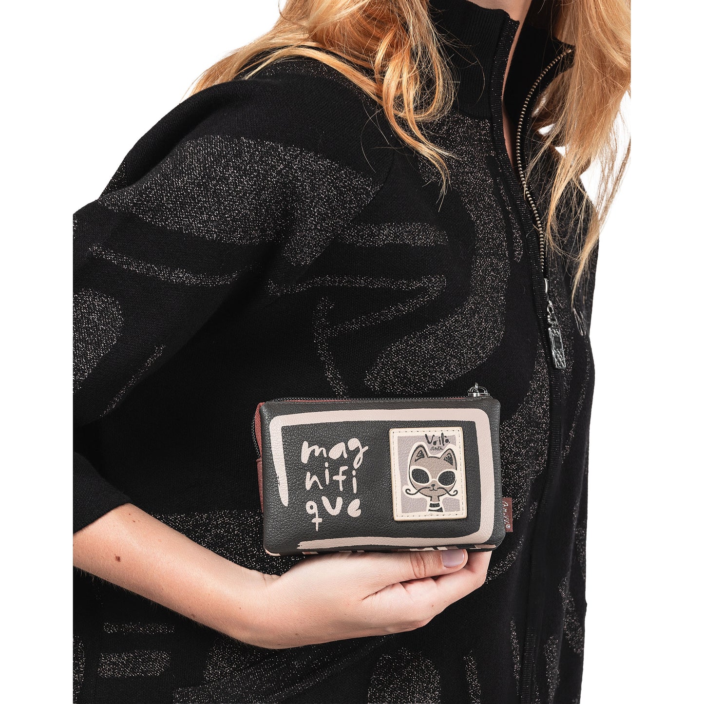 ANEKKE - Portamonete 3 scomparti Mademoiselle