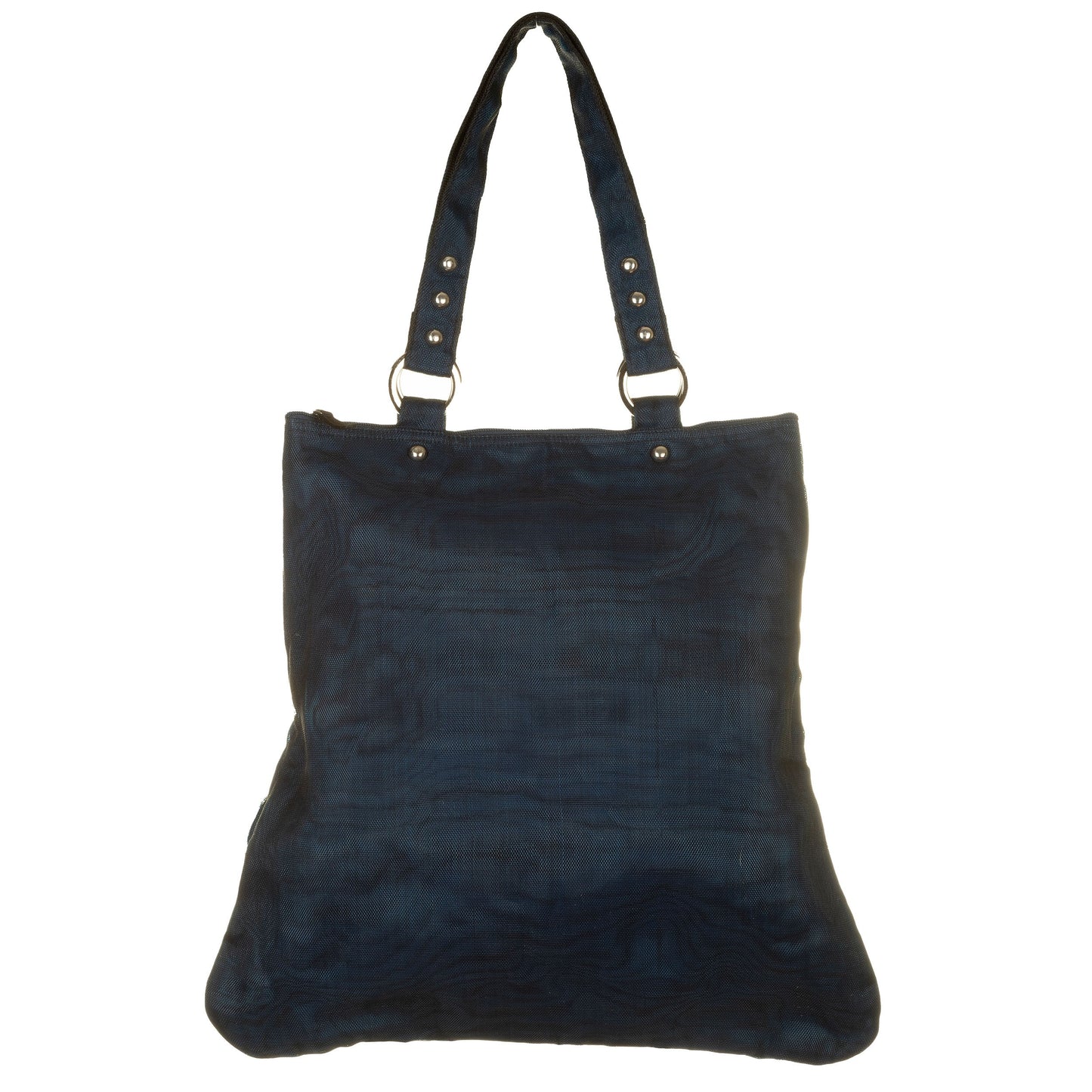 Borsa con fiore blu