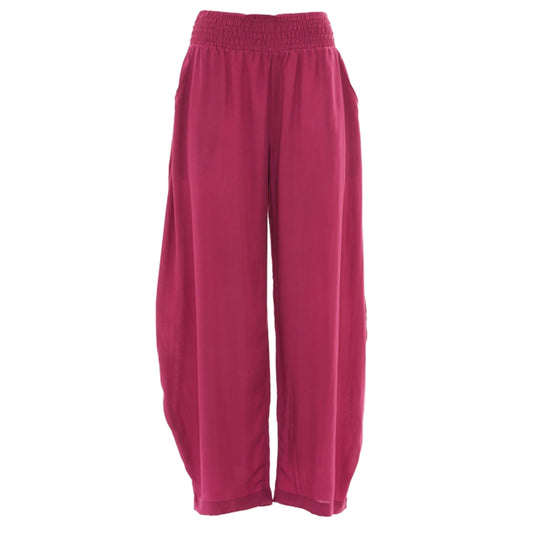 BABA DESIGN - Pantaloni a carota Sun Palette