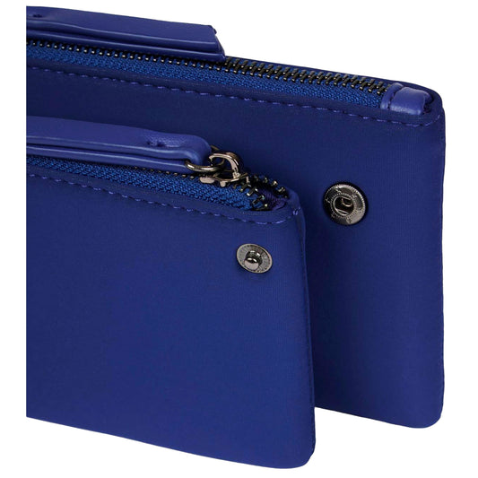 SURKANA Portafoglio doppio in neoprene Blu