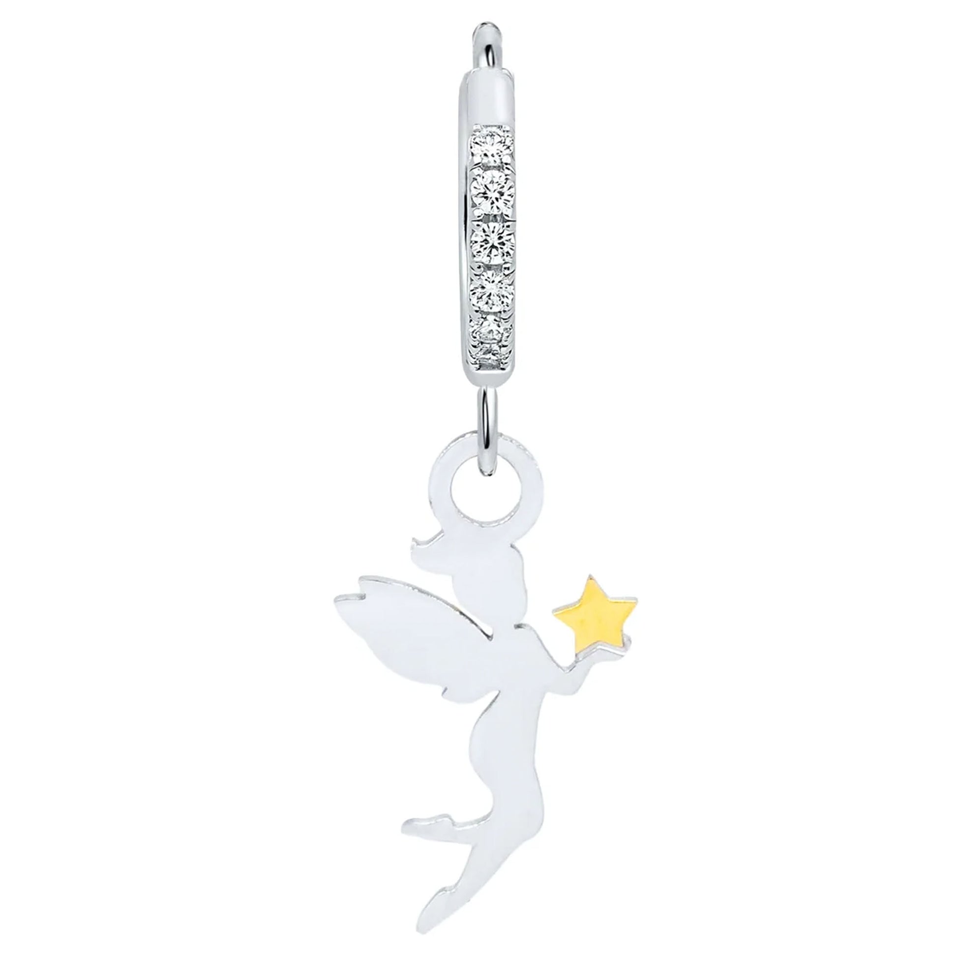 MAD TEA - Orecchini anelle “Fata dei desideri e la sua bacchetta magica” - Fata-MAD TEA-VIALESCARPE