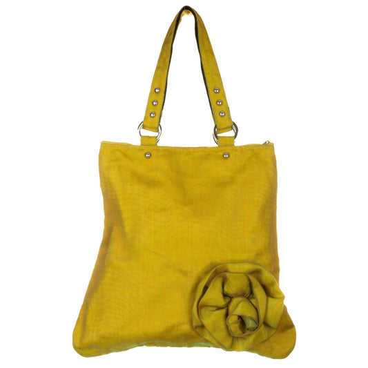 Borsa con fiore giallo