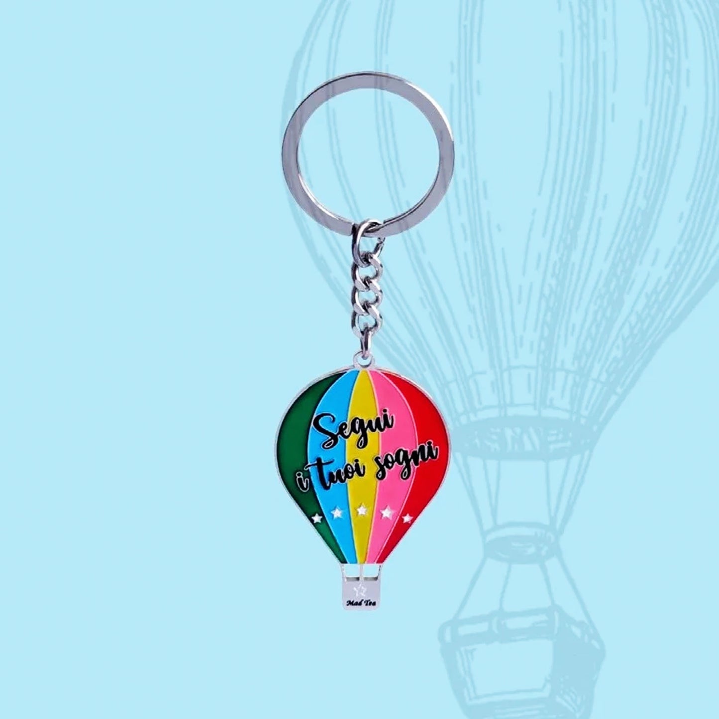 MAD TEA - Portachiavi da favola “Segui i tuoi sogni”-MAD TEA-VIALESCARPE