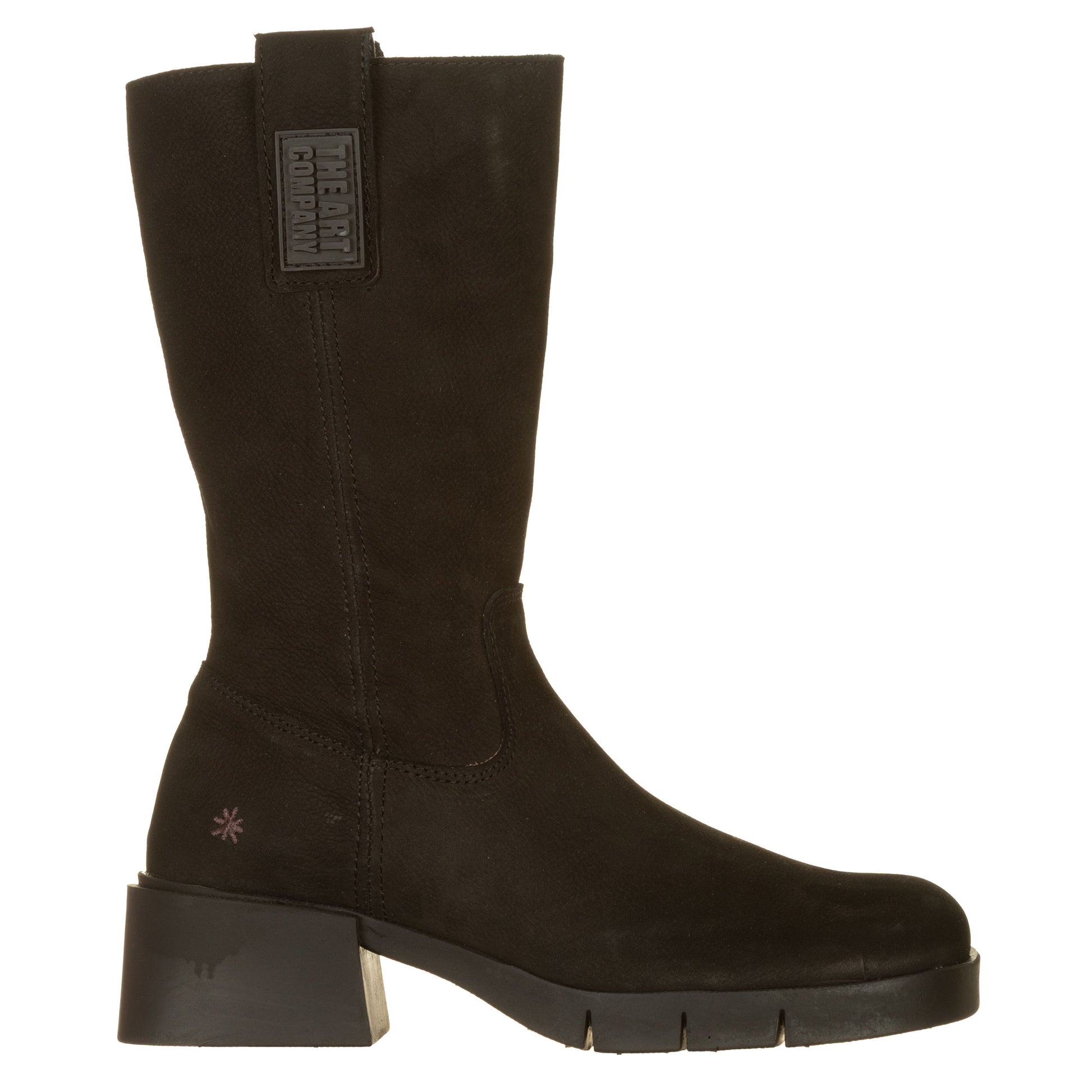 ART Stivale VARSAVIA Nabuk nero Vialescarpe