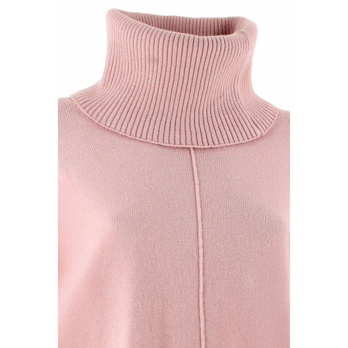 KARAKORUM Maglia Jacqueline rosa con collo staccabile