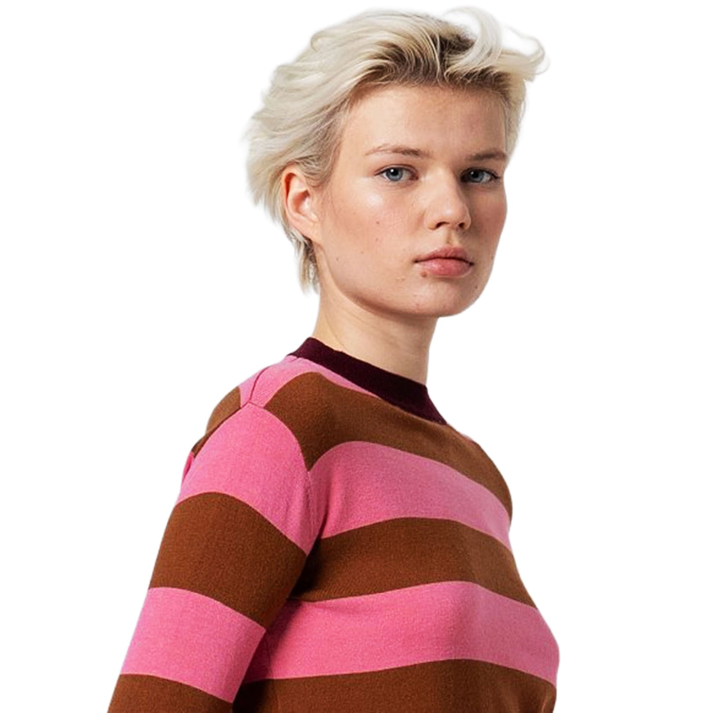 SURKANA - Maglia girocollo a righe-SURKANA-VIALESCARPE