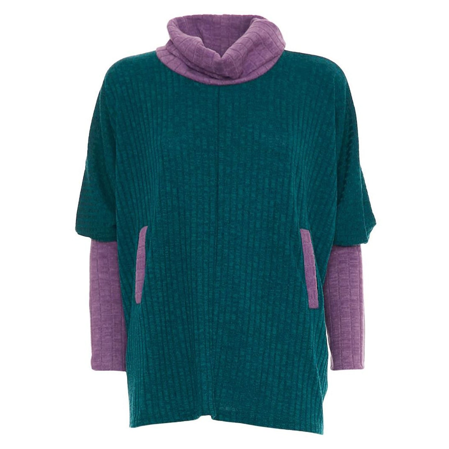 BABA Design - Maglia morbida bicolore-Baba design-VIALESCARPE