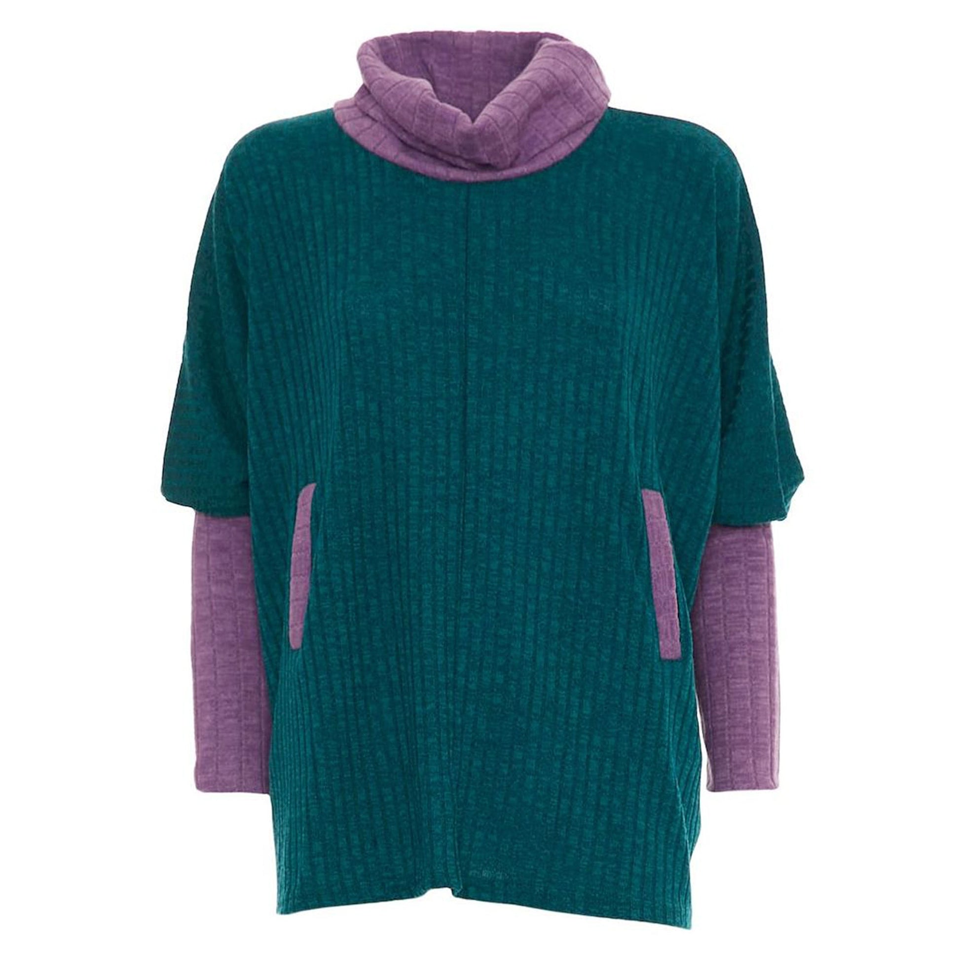 BABA Design - Maglia morbida bicolore-Baba design-VIALESCARPE