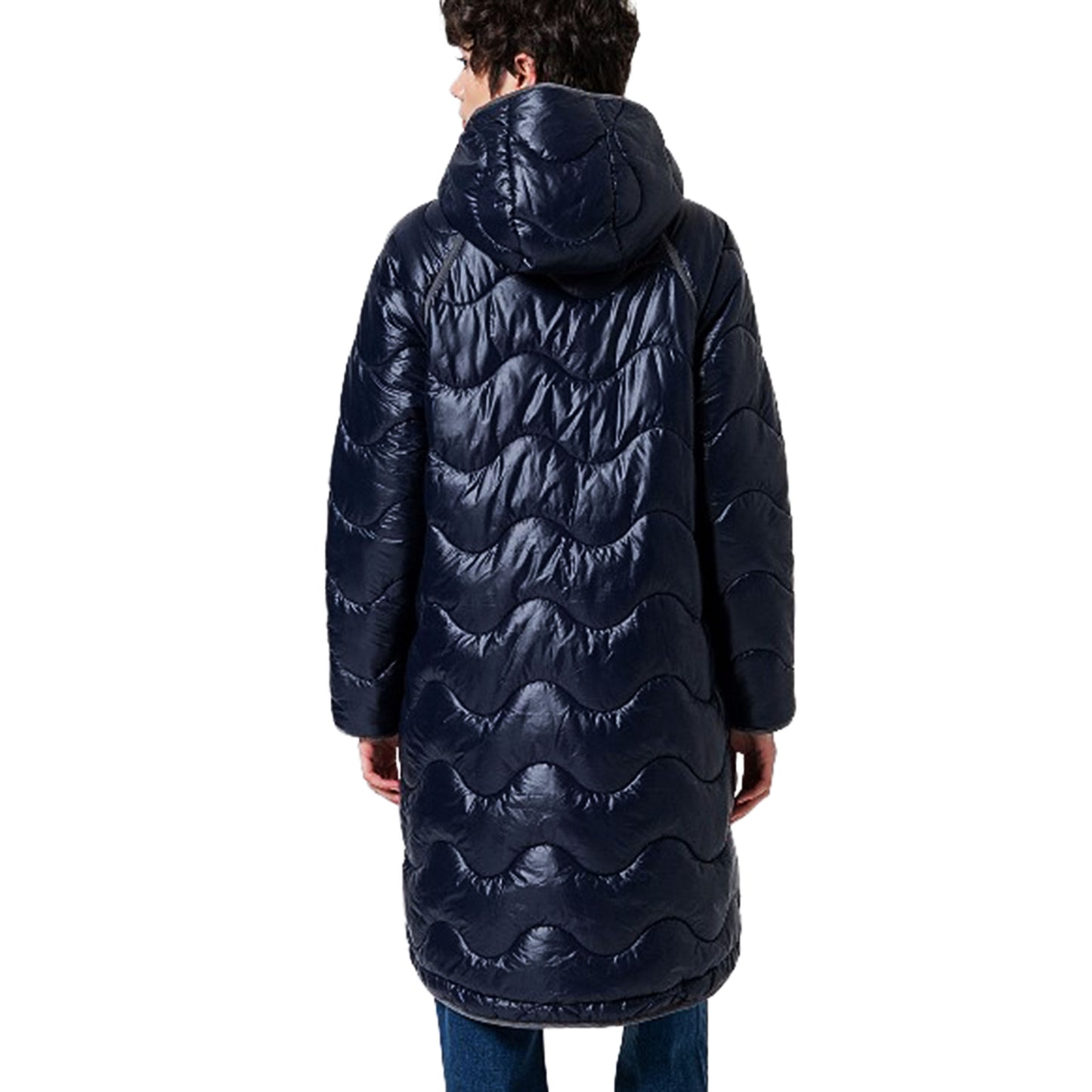 SURKANA - Piumini con dettagli in velluto-SURKANA-VIALESCARPE