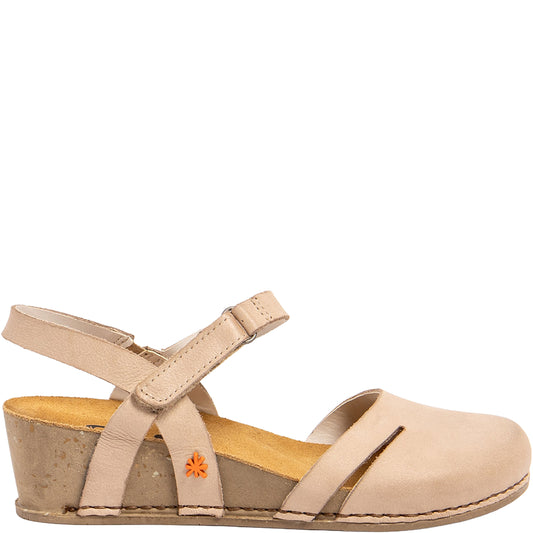 ART COMPANY Slingback Pelle nappata I LIVE Cream