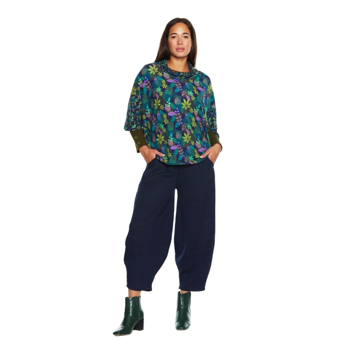 BABA DESIGN maglia Happy Baba PRAGUE GARDEN nero-Baba design-VIALESCARPE