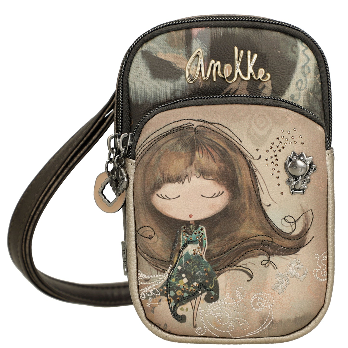 ANEKKE - Mini tracolla con tasca Real