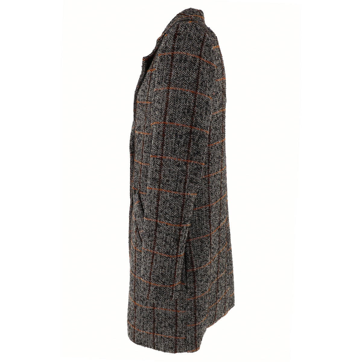 KARAKORUM Cappotto Balbina blu a quadri