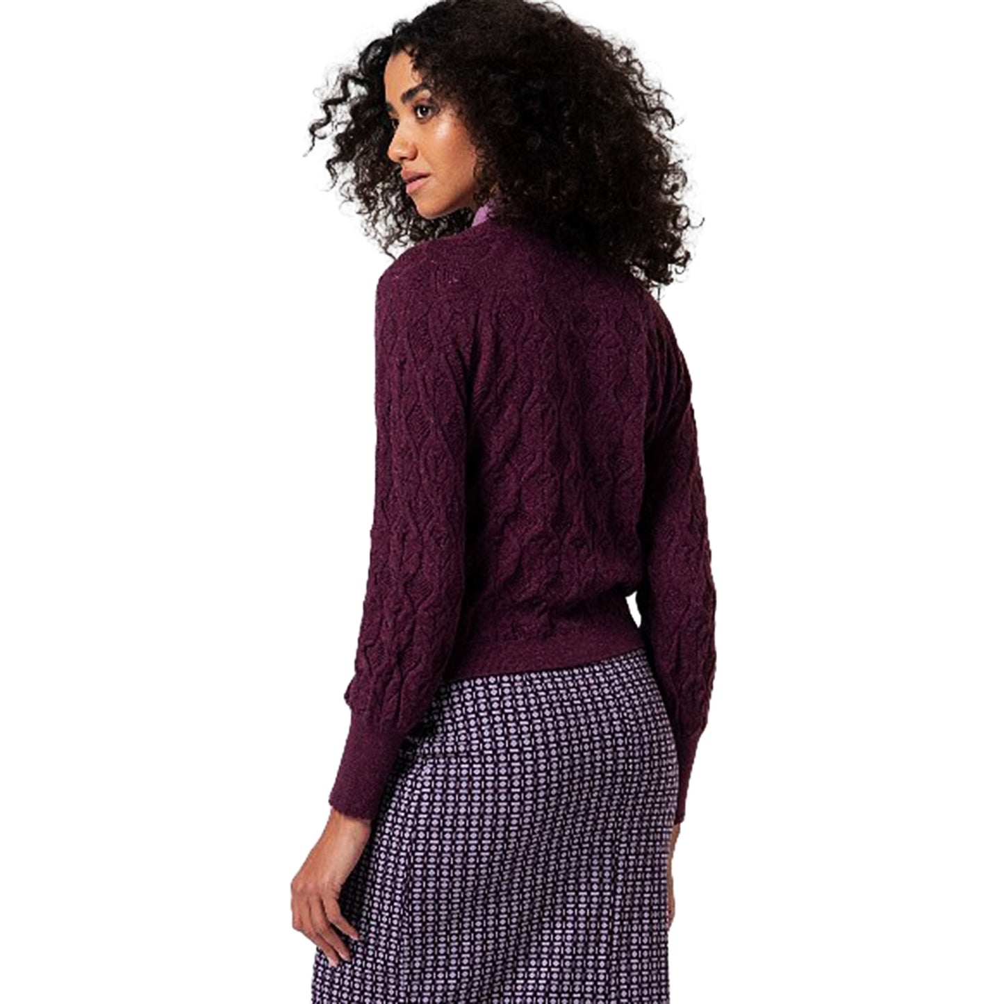 SURKANA - Maglia con motivo a trecce-SURKANA-VIALESCARPE