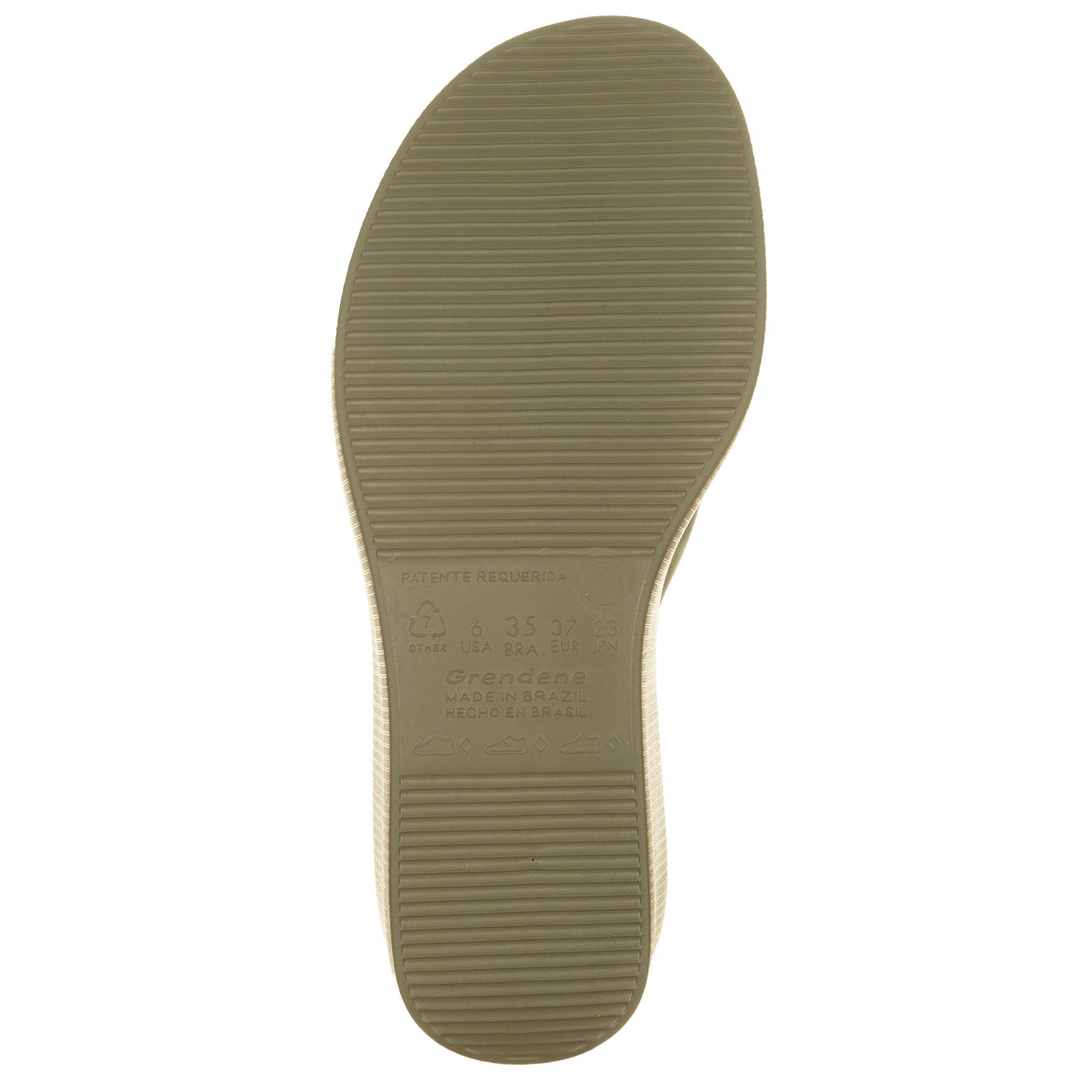 Ciabatte con zeppa IPANEMA High Fashion Slide Militare