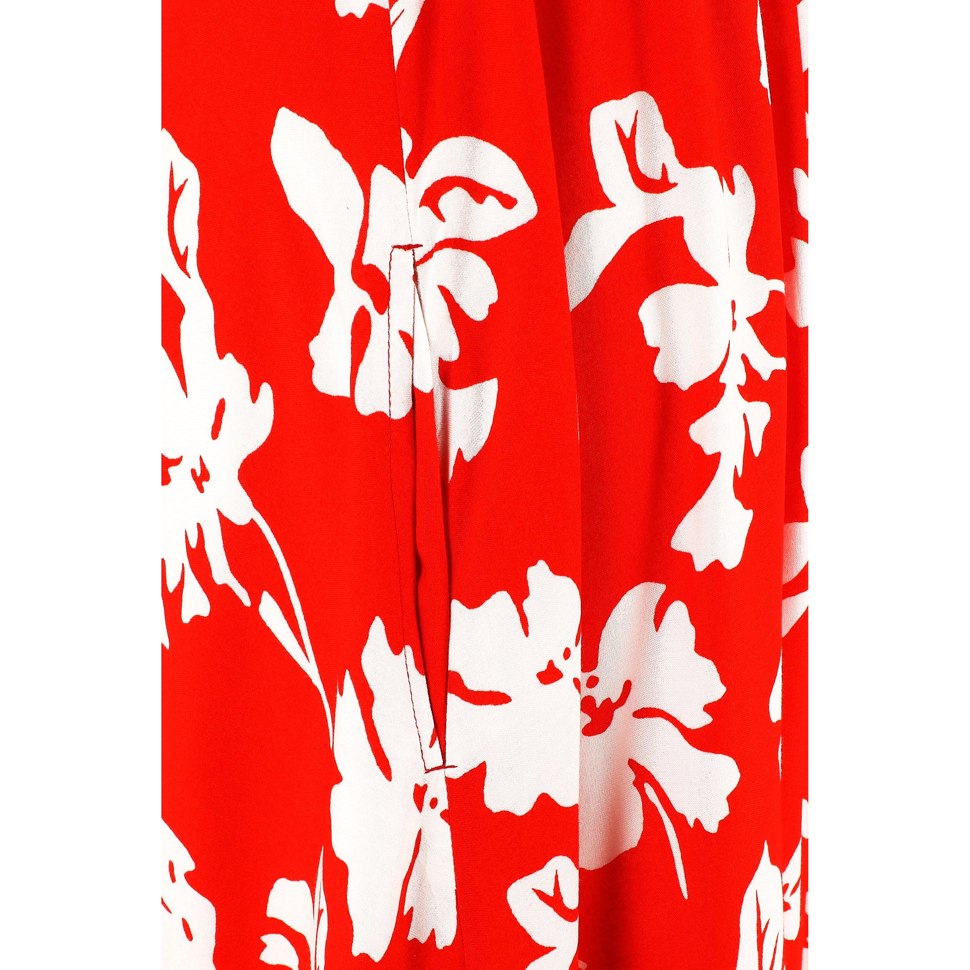 KARAKORUM Pantaloni RUBY Rosso e Bianco-KARAKORUM-VIALESCARPE