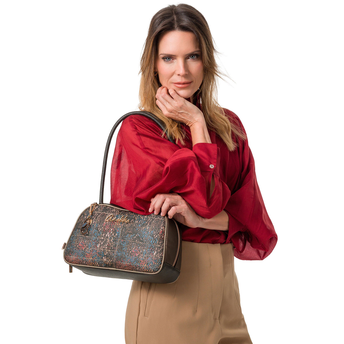 ANEKKE Borsa a Spalla Blossom