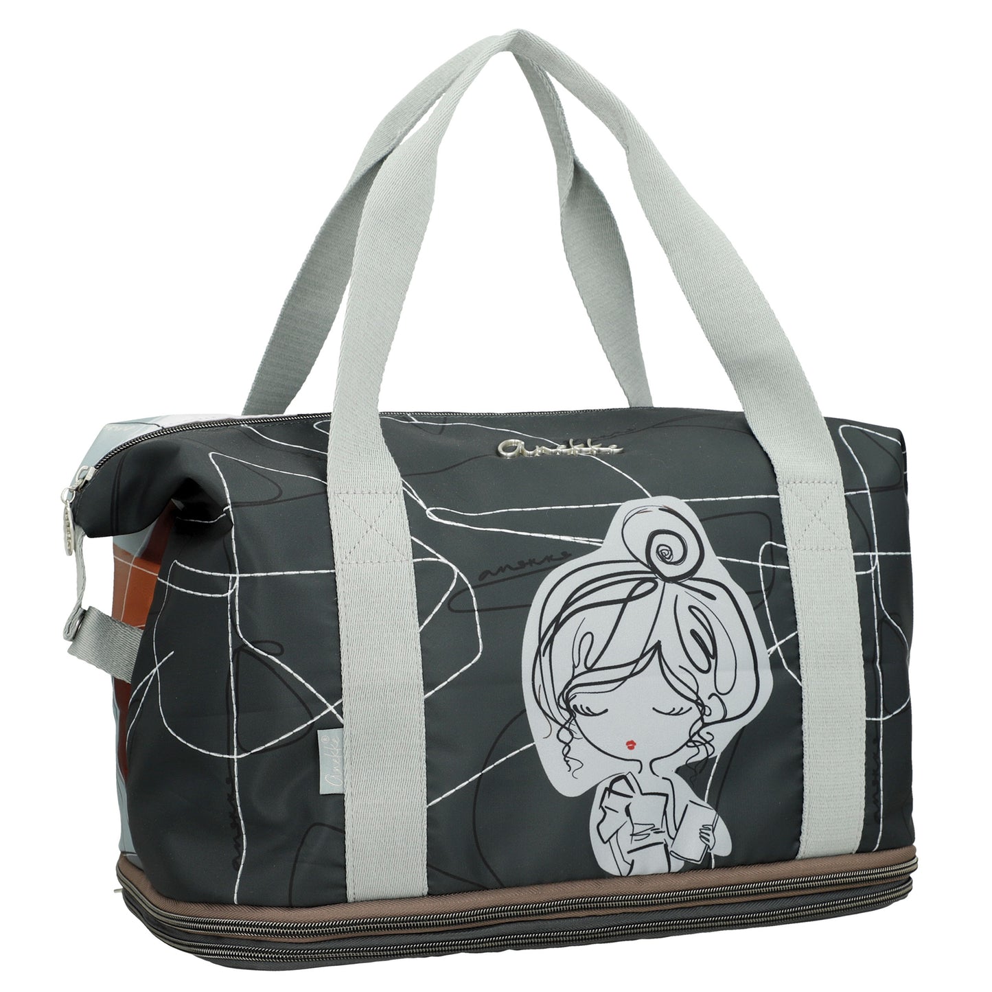 ANEKKE Borsa da viaggio estensibile Auralis