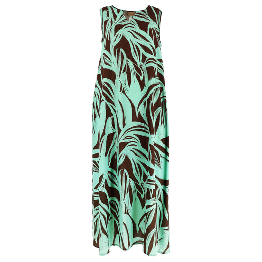 KARAKORUM Abito ALICIA Menta e Marrone