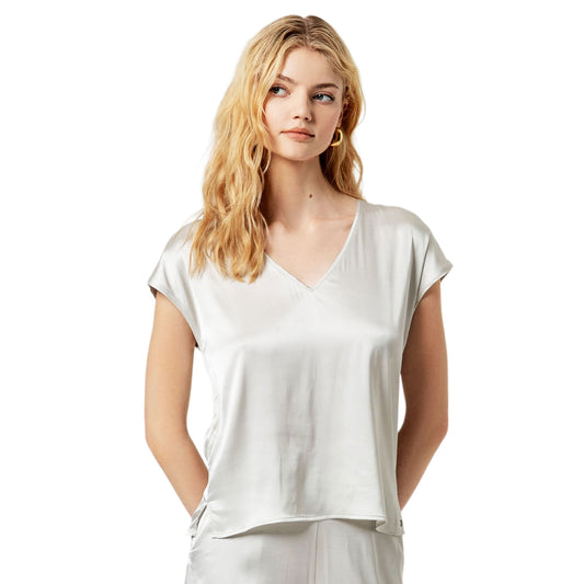 SURKANA Blusa con collo a V Perla-SURKANA-VIALESCARPE