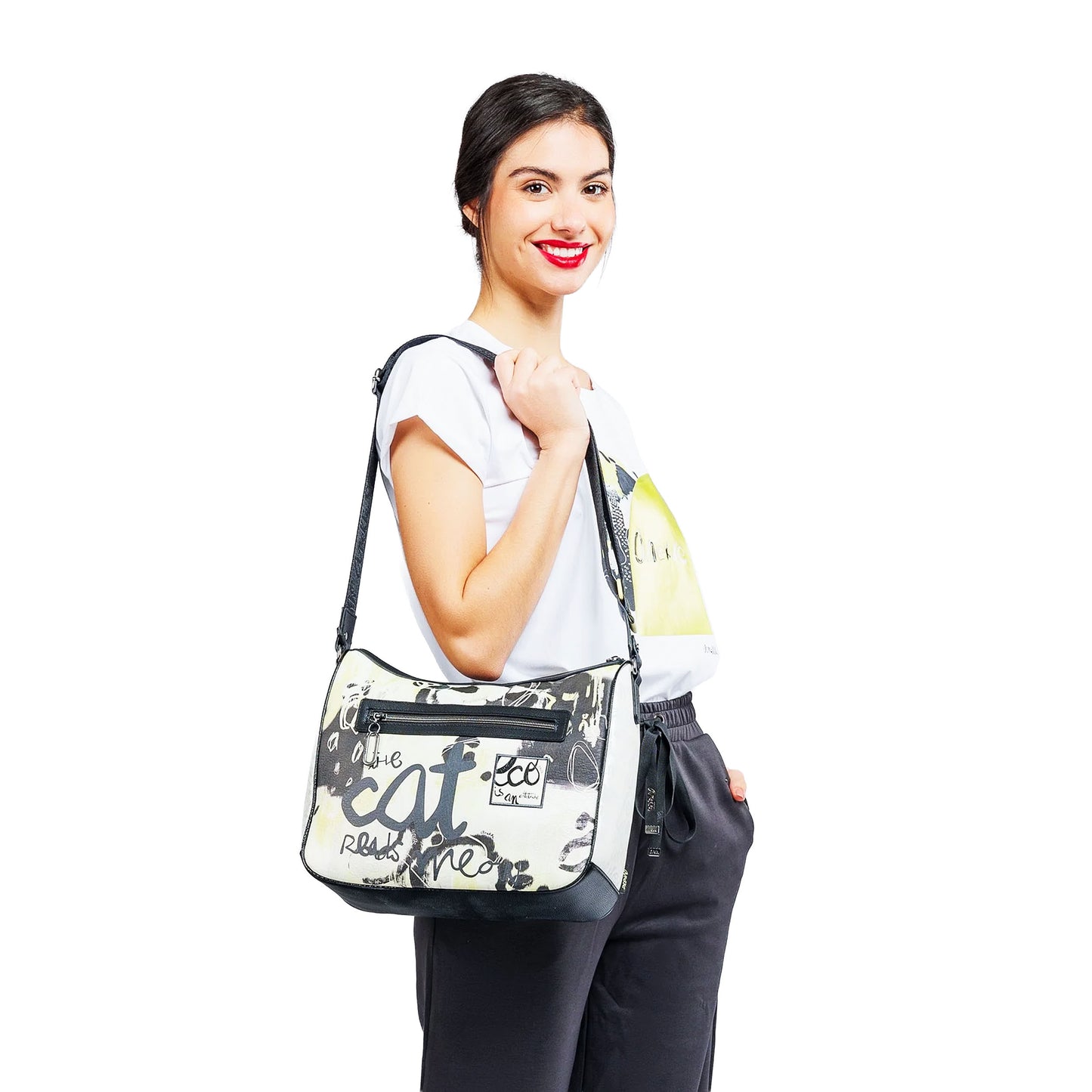 ANEKKE Borsa a tracolla grande Memories