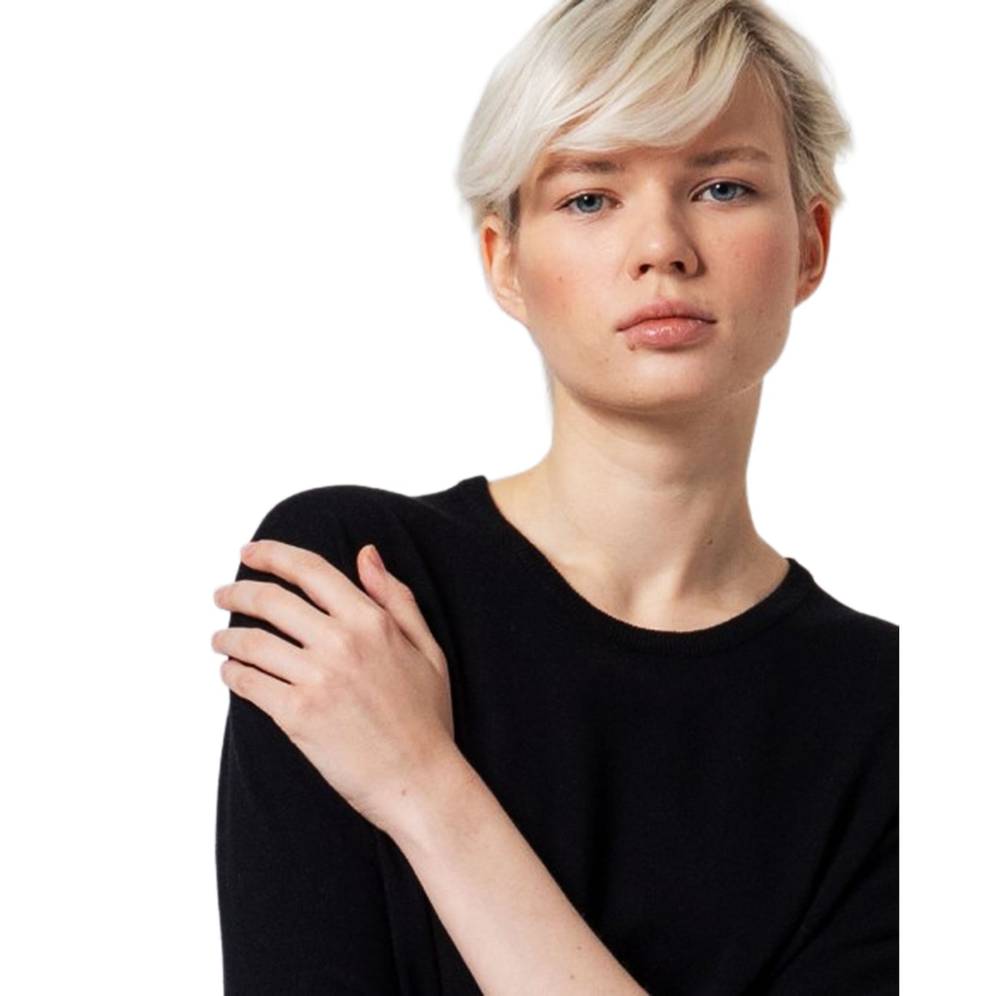 SURKANA - Maglia cropped a maniche 3/4-SURKANA-VIALESCARPE