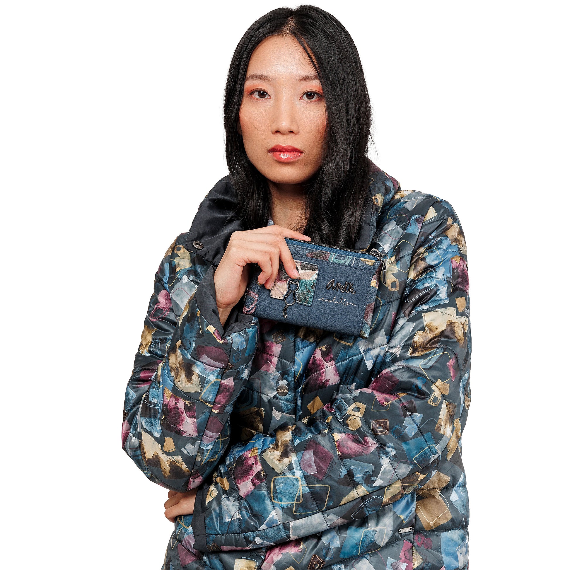 ANEKKE - Portafogli medio flessibile RFID Evolution-ANEKKE-VIALESCARPE