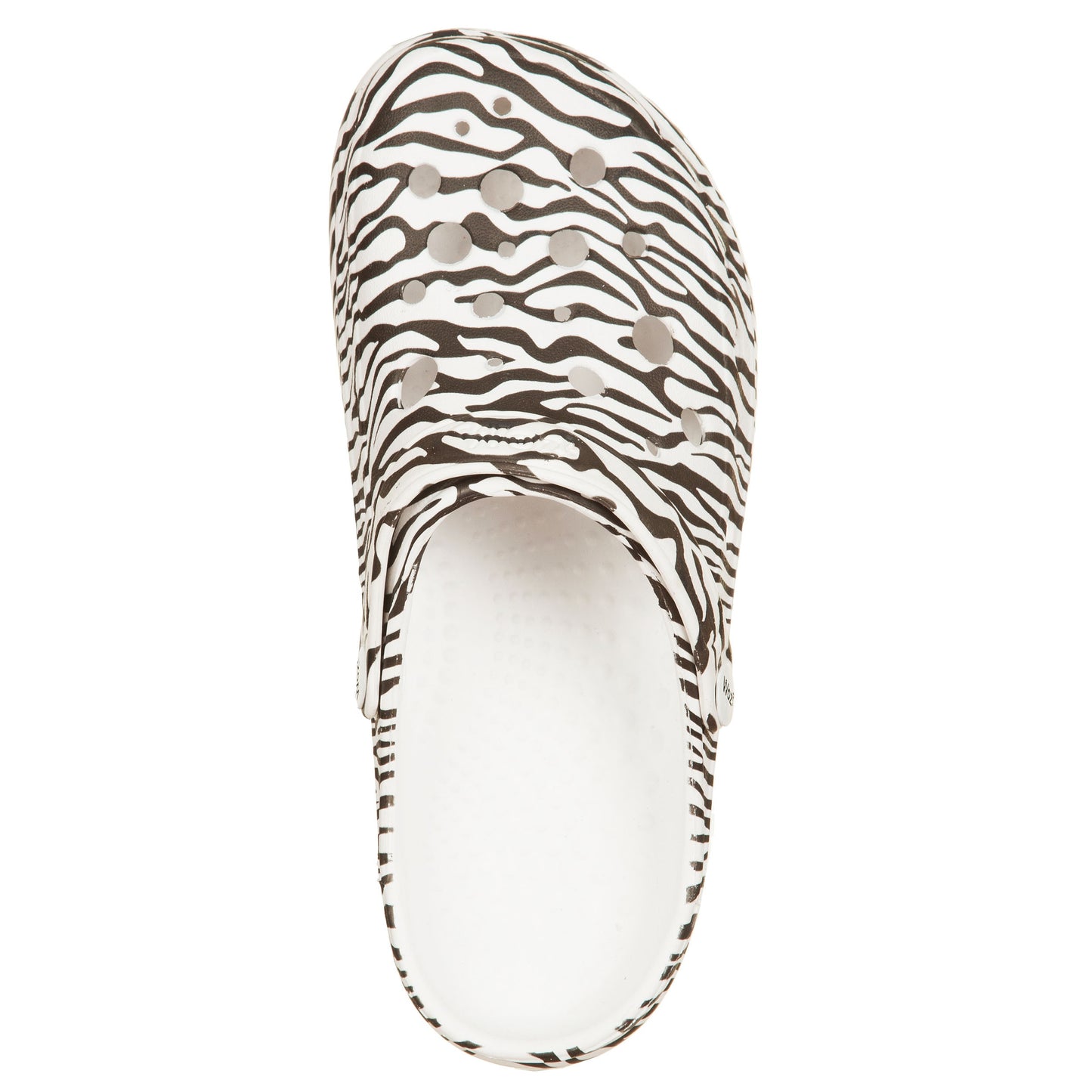 Sabot Cheese Donna Zebra bianco