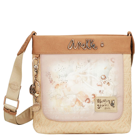 ANEKKE Borsa a tracolla quadrata Memories