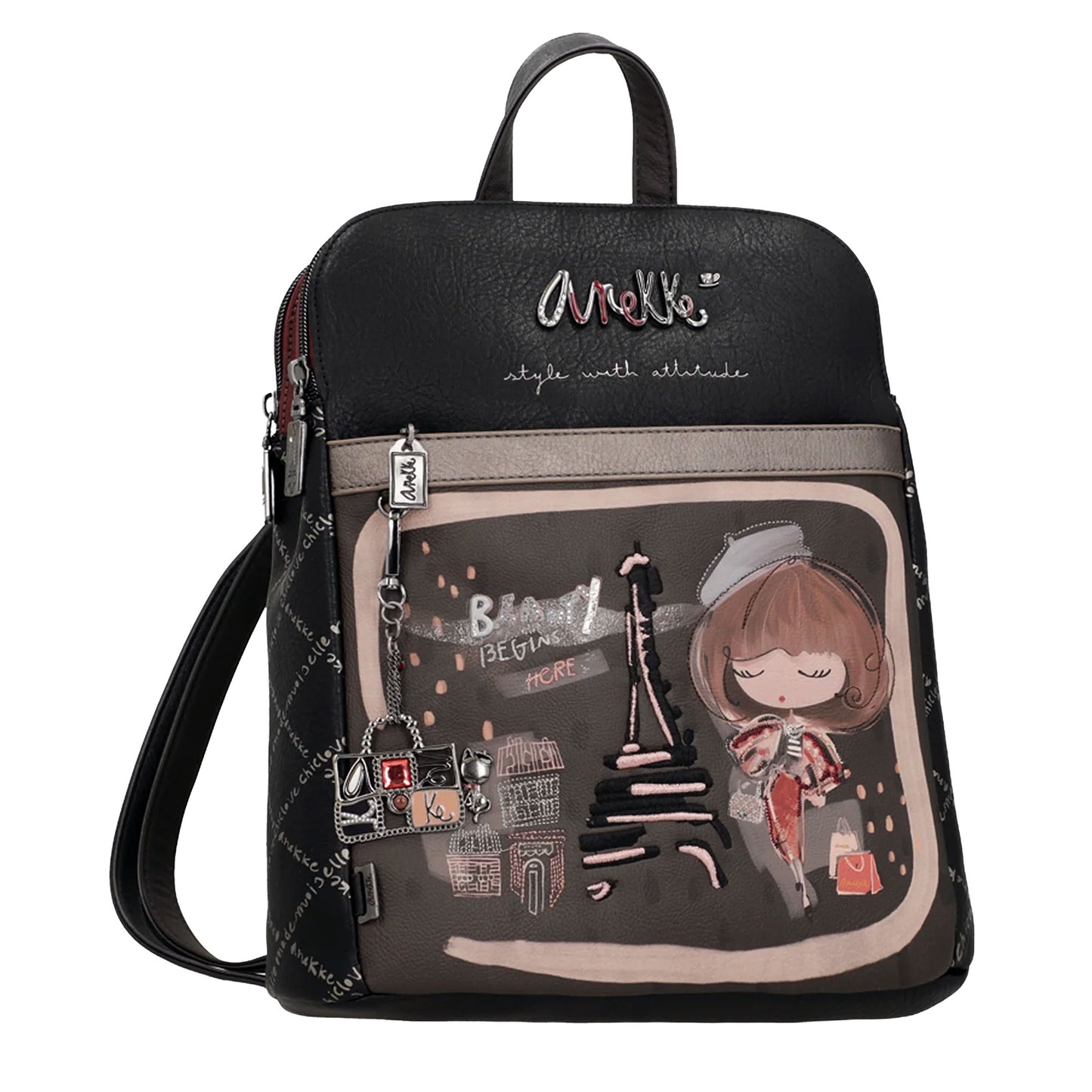 ANEKKE - Zaino triplo scomparto Mademoiselle-ANEKKE-VIALESCARPE