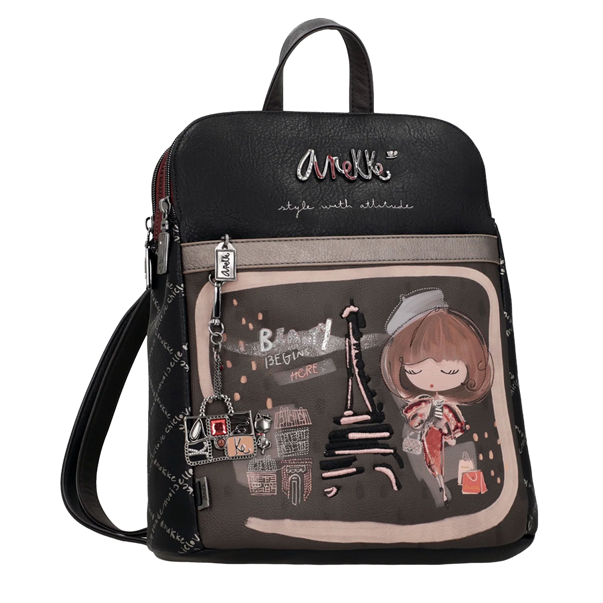 ANEKKE - Zaino triplo scomparto Mademoiselle-ANEKKE-VIALESCARPE