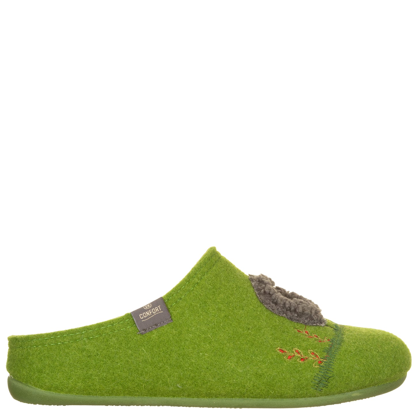 CONFORT - Ciabtte feltro con fiori-CALZAMUR-VIALESCARPE