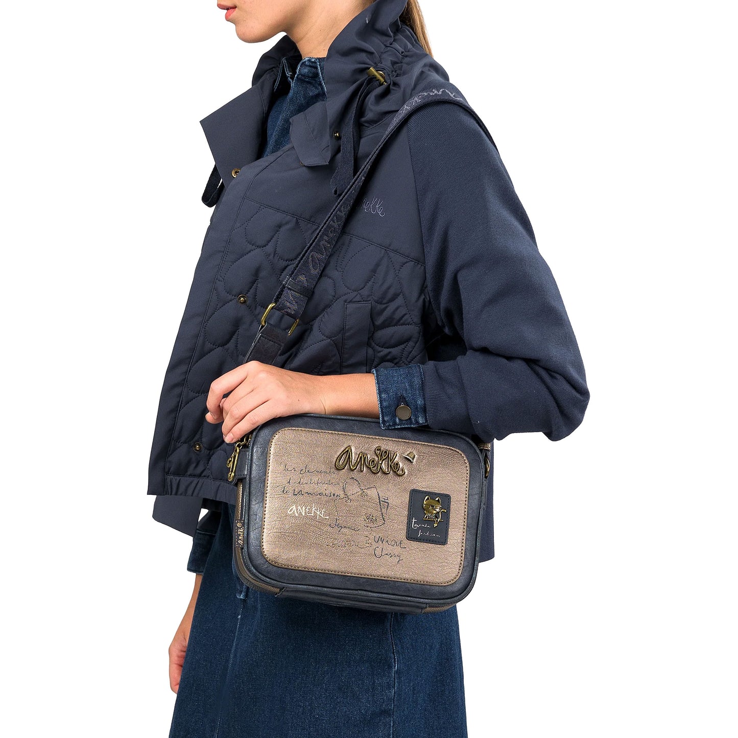 ANEKKE - Tracolla 3 scomparti Boutique