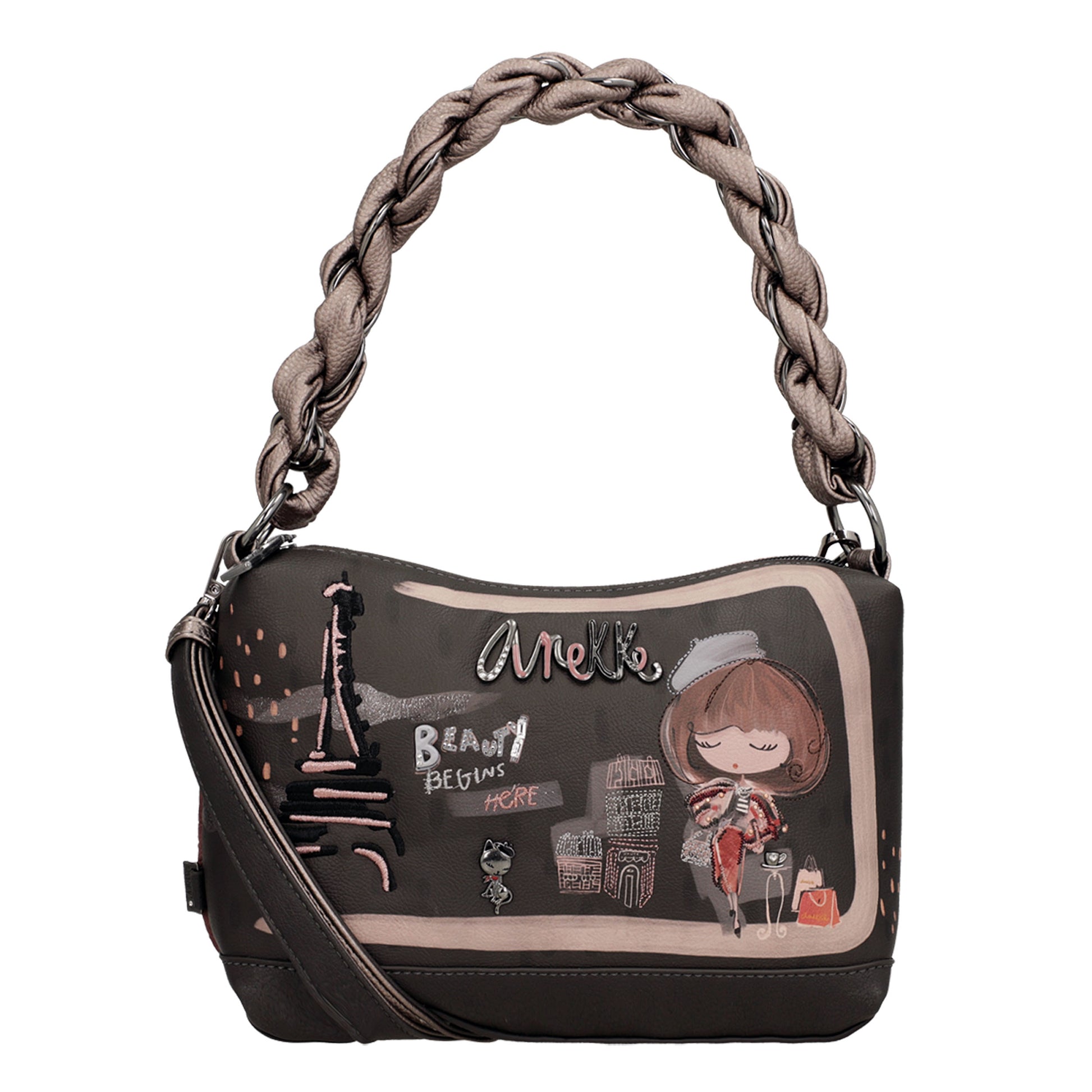 ANEKKE - Borsa manico corto e tracolla Mademoiselle-ANEKKE-VIALESCARPE