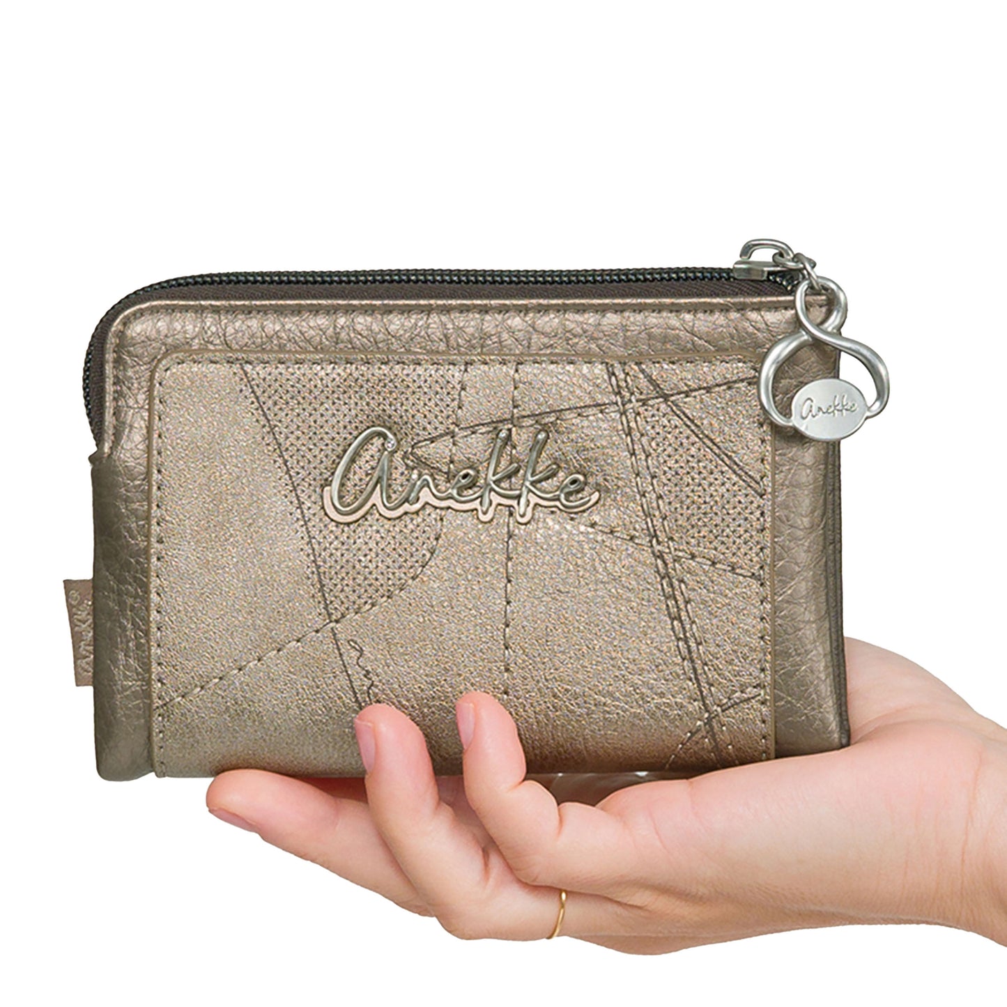 ANEKKE Portafoglio RFID Auralis Medium Soft-ANEKKE-VIALESCARPE
