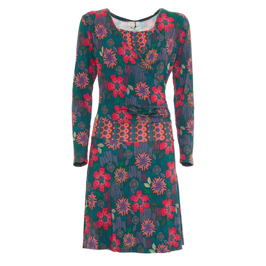 BABA Design - Abito corto jersey con fascia in vita-Baba design-VIALESCARPE