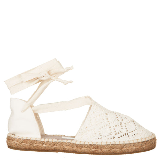 Espadrilles Crochet lacci