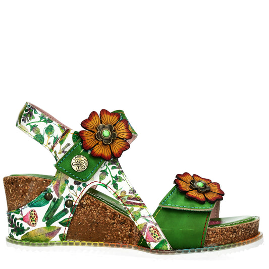 LAURA VITA Sandali BONITO 38 Verde