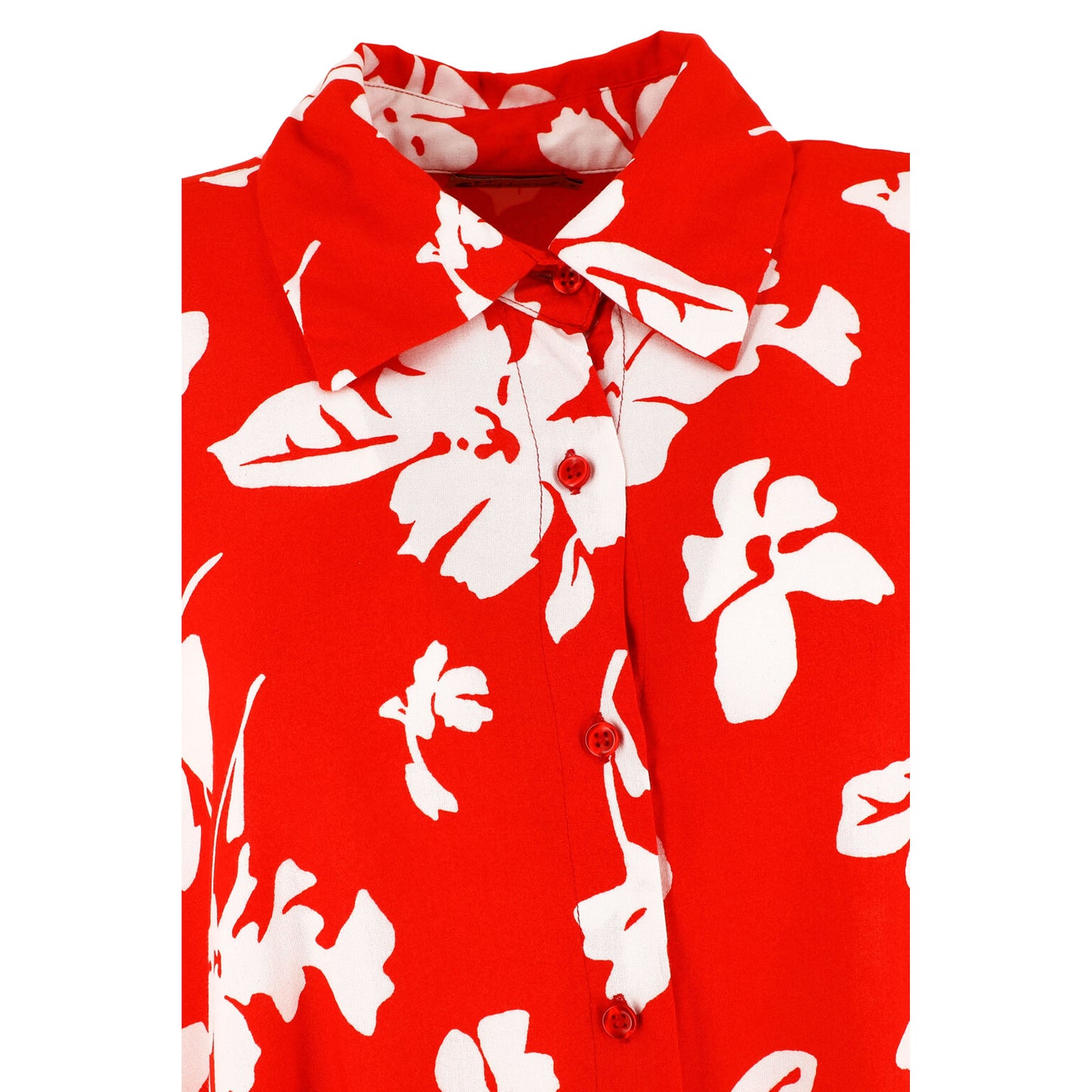 KARAKORUM Camicia RUBY Rosso e Bianco-KARAKORUM-VIALESCARPE