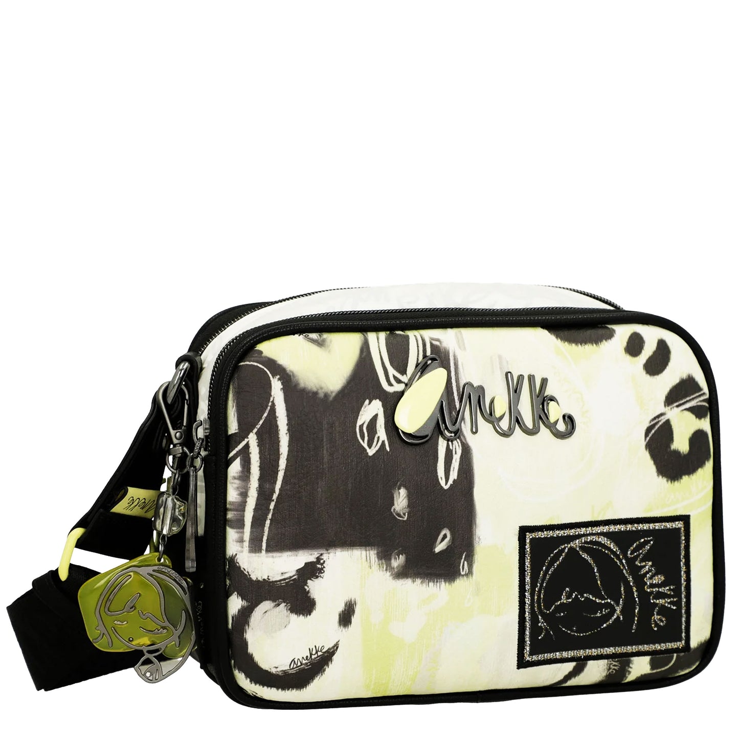 ANEKKE Borsa a tracolla con 2 scomparti Memories