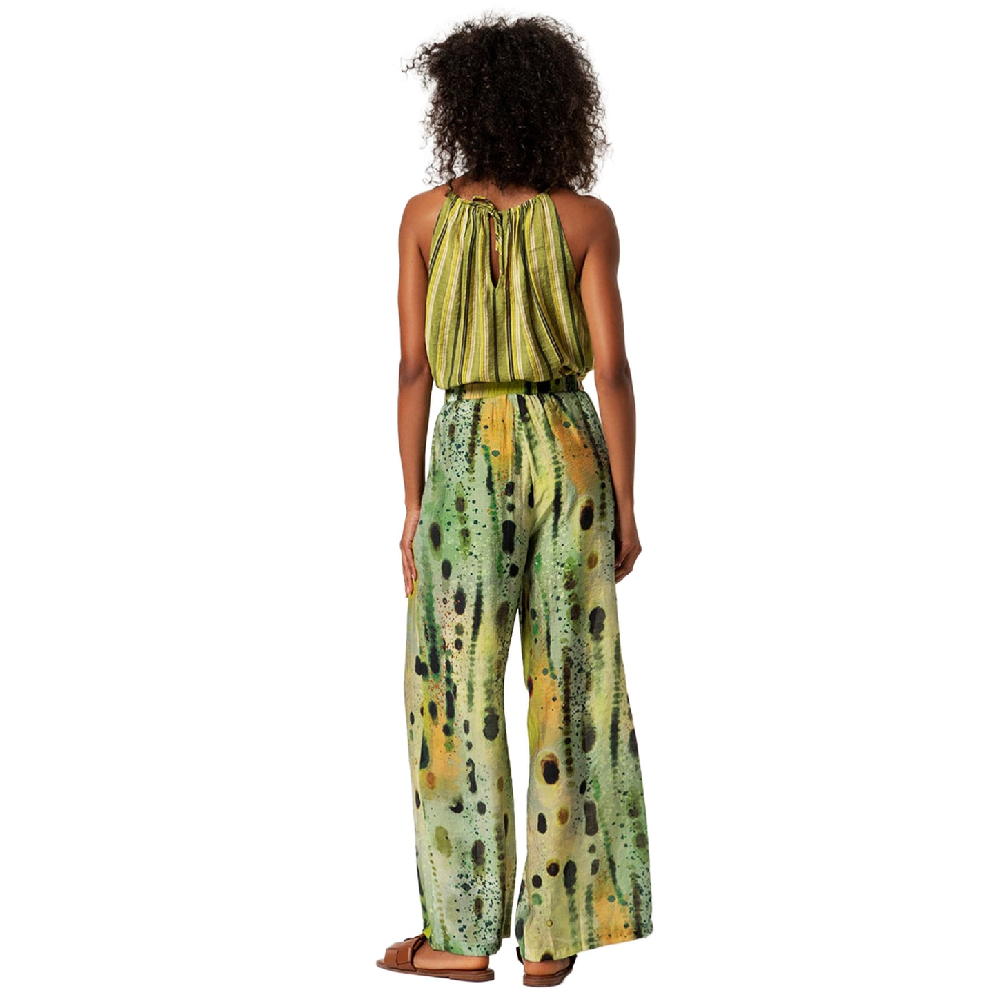 SURKANA Pantaloni ampi Verde