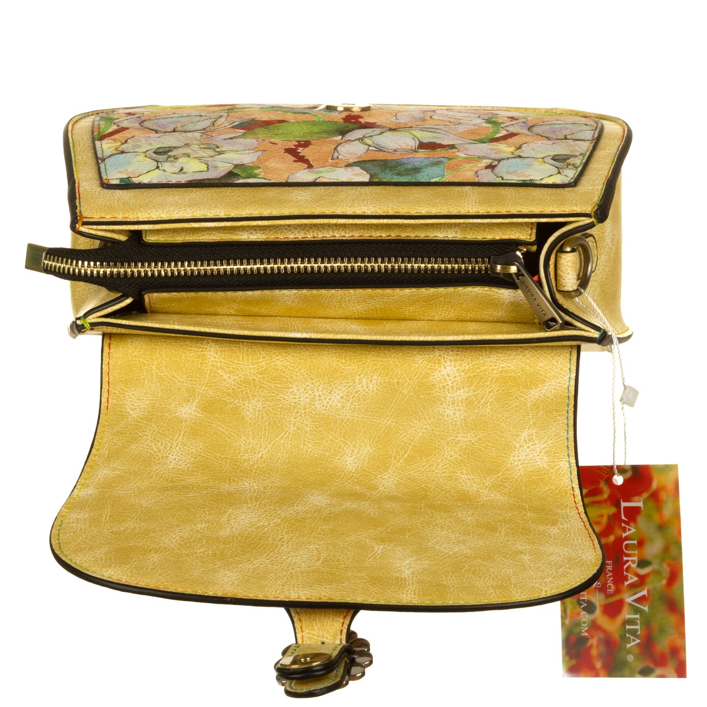 LAURA VITA Borsa Axona Giallo