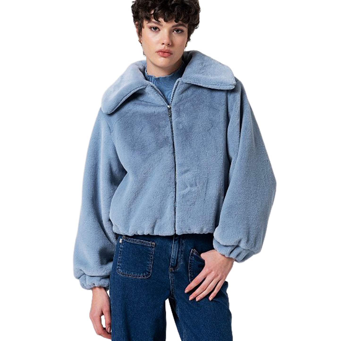 SURKANA - Giacca corta in pelliccia-SURKANA-VIALESCARPE